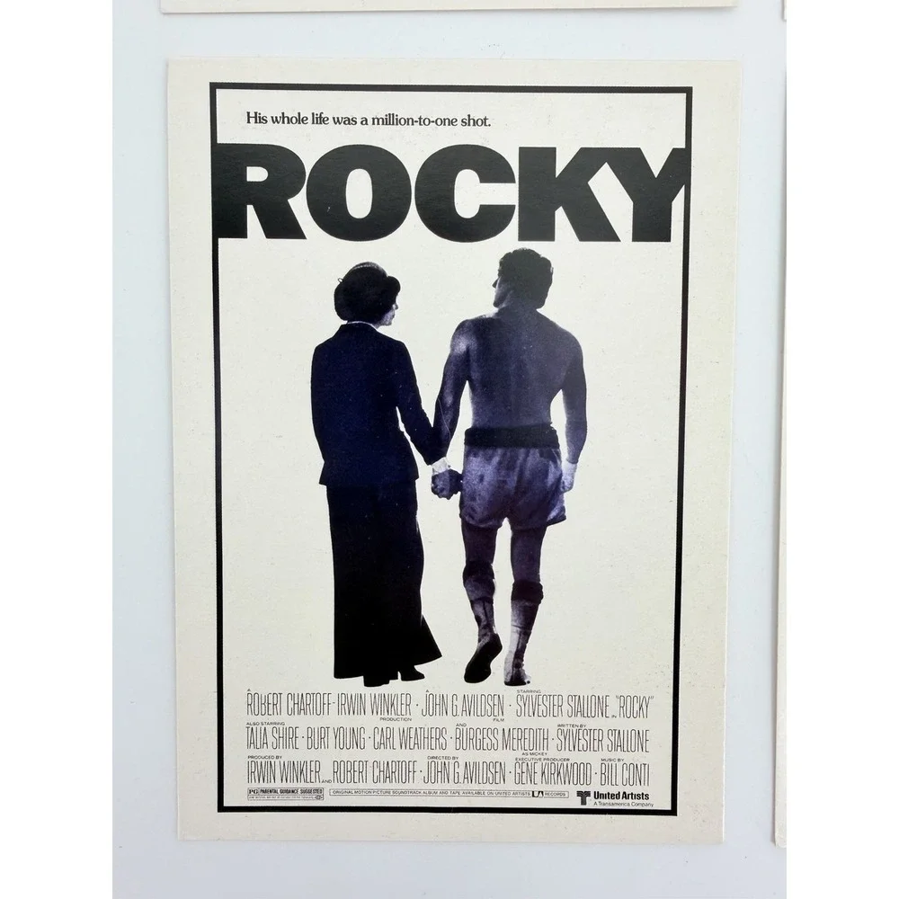Movie Poster Postcards Museum Of Modern Art Rocky North by NW All About Eve DonQ